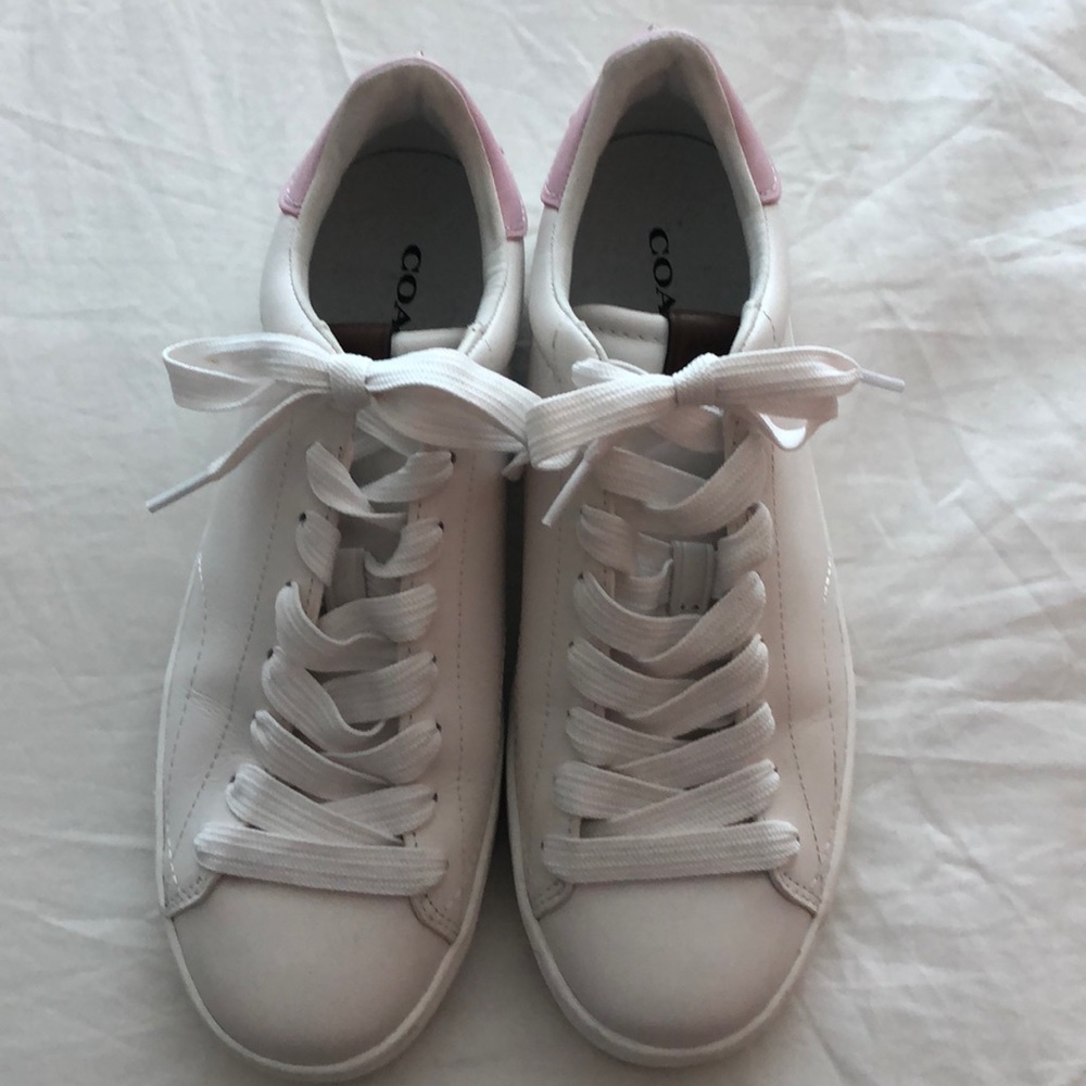 COACH sneakers with charms 💗